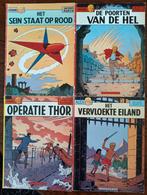 Lefranc & Alex - 4 Oudere Stripboeken, Ophalen of Verzenden