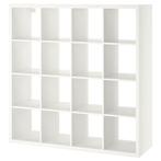 16vaks vakkenkast roomdivider kallax Expedit hoogglans, Ophalen, Gebruikt, 25 tot 50 cm