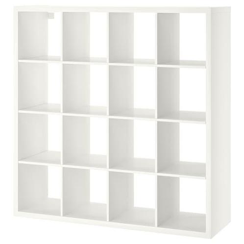 16vaks vakkenkast roomdivider kallax Expedit hoogglans, Huis en Inrichting, Kasten | Vitrinekasten, Gebruikt, 25 tot 50 cm, Ophalen