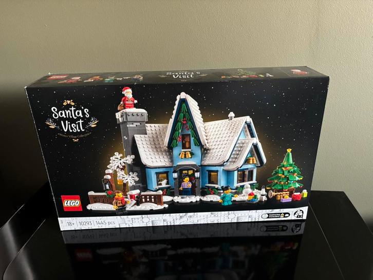 Lego 10293 Santa’s Visit compleet, Kinderen en Baby's, Speelgoed | Duplo en Lego, Zo goed als nieuw, Ophalen of Verzenden