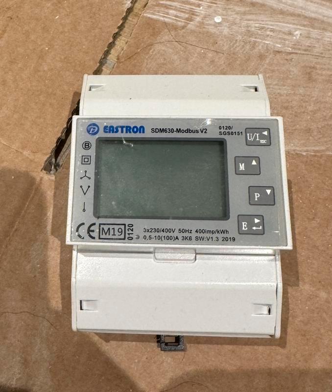 Stroommeter Eastron SDM630-Modbus V2, Hobby en Vrije tijd, Elektronica-componenten, Zo goed als nieuw, Ophalen