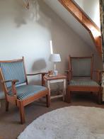 set van 2 oude rookstoelen retro stijl, Ophalen, Gebruikt, Twee, Overige kleuren