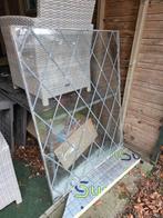 Glas in lood raam, Doe-het-zelf en Verbouw, Glas en Ramen, Ophalen, Gevelraam of Ruit, Gebruikt, Glas in lood
