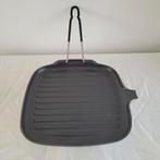 Cousances le creuset gietijzer emaille grillplaat braadpan, Ophalen of Verzenden, Zo goed als nieuw