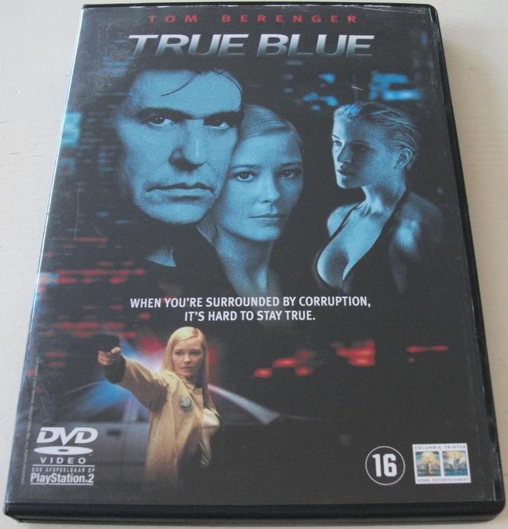 Dvd *** TRUE BLUE ***, Cd's en Dvd's, Dvd's | Thrillers en Misdaad, Zo goed als nieuw, Actiethriller, Vanaf 16 jaar, Ophalen of Verzenden