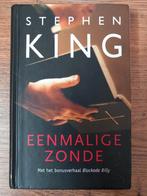 Stephen King - Eenmalige zonde, Stephen King, Ophalen of Verzenden, Zo goed als nieuw, Nederland