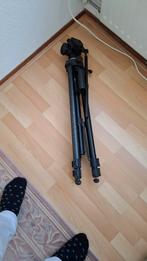 videocamera statief, Ophalen of Verzenden, Gebruikt, 175 cm of meer, Driepoot
