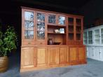 Grote teakhouten buffetkast | Teak wandkast | Tv kast #2511, Niet ingevuld, Gebruikt, Met deur(en), 200 cm of meer