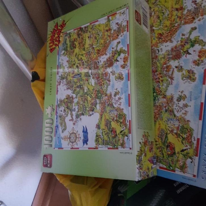 Legpuzzels aangeboden, Hobby en Vrije tijd, Denksport en Puzzels, Gebruikt, Legpuzzel, 500 t/m 1500 stukjes, Ophalen of Verzenden