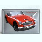 Austin Healey 3000 - Gebold metalen bord, Verzenden, Zo goed als nieuw, Auto's