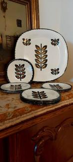 Prachtig! Antiek Boch Rambouillet gebakstel, Ophalen of Verzenden