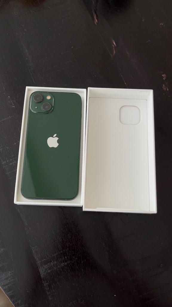 Iphone 13, Telecommunicatie, Mobiele telefoons | Apple iPhone, Zo goed als nieuw, 128 GB, Zonder abonnement, iPhone 13, Groen