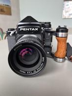 Pentax body 6/7, incl  2 lenzen, prisma en grip., Ophalen of Verzenden, Gebruikt, Spiegelreflex, Pentax
