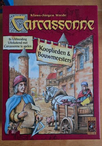 Carcassonne: Kooplieden & Bouwmeesters Uitbreiding beschikbaar voor biedingen