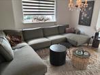 Hoekbank stof groen, Huis en Inrichting, Banken | Complete zithoeken, Ophalen, Gebruikt, Stof