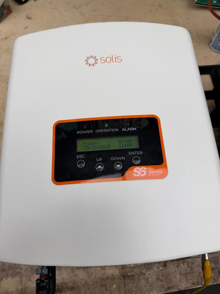 solis s6 omvormer 2200 watt, Hobby en Vrije tijd, Elektronica-componenten, Zo goed als nieuw, Ophalen of Verzenden