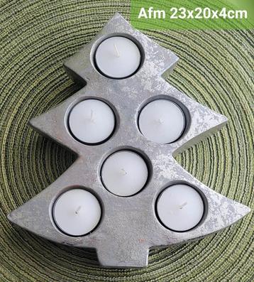 Diverse Kerstspullen, Theelichten, Versiering kerstboom etc. beschikbaar voor biedingen