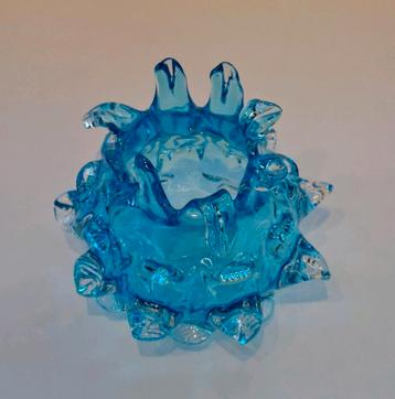 Prachtige Zeldzame  Blauwe Design Vaas beschikbaar voor biedingen