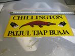 Chillington Patjal Tjap Sticker, Verzenden, Zo goed als nieuw, Dier en Natuur
