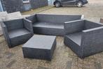 partij wicker tuinmeubelen ook tuinkussens, Tuin en Terras, Tuinsets en Loungesets, Wicker, Gebruikt, Ophalen