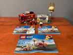 Lego 60214 - City - Fire - Burger Bar Fire Rescue, Ophalen of Verzenden, Gebruikt, Complete set, Lego