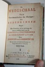 Jodocus van Lodensteyn - Weegschaal (1738), Antiek en Kunst, Ophalen of Verzenden