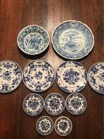 Delfts blauw borden en kommen, Antiek en Kunst, Antiek | Keramiek en Aardewerk, Ophalen of Verzenden
