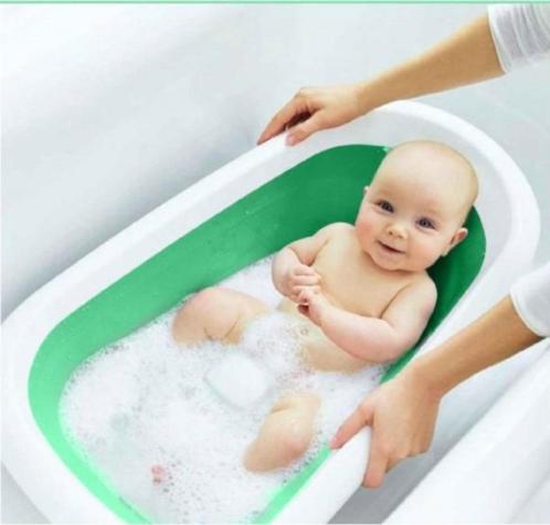 Benson Babybadje Opvouwbaar 70x46,5x23cm Groen/Wit baby bad, Tuin en Terras, Zwembaden, Nieuw, Opzetzwembad, Minder dan 80 cm