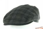 Vintage Platte pet Gottmann grijs groen geruit oorwarmer 59, Ophalen of Verzenden, 58 of 59 cm (L, 7¼ of ⅜ inch), Göttmann, Pet