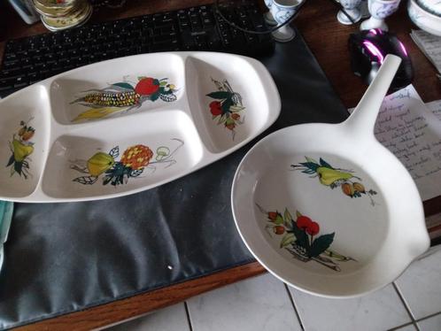 villeroy en boch schalen FRUIT AFBEELDINGEN, Antiek en Kunst, Antiek | Servies los, Ophalen of Verzenden