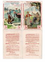 Oude chromo's van "DE ROODE PELIKAAN", Verzamelen, Merken en Reclamevoorwerpen, Verzenden, Zo goed als nieuw, Overige typen