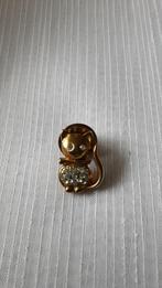 Kleine katje / pin broche Goudkleurig (50), Sieraden, Tassen en Uiterlijk, Broches, Ophalen, Overige materialen, Minder dan 4 cm