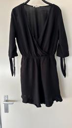 Playsuit/jumpsuit, maat 36, zwart, H&M, Kleding | Dames, Jumpsuits, H&M, Zwart, Ophalen of Verzenden, Zo goed als nieuw