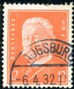 Duitsland 466 - Paul v. Hindenburg, Overige periodes, Ophalen of Verzenden, Gestempeld