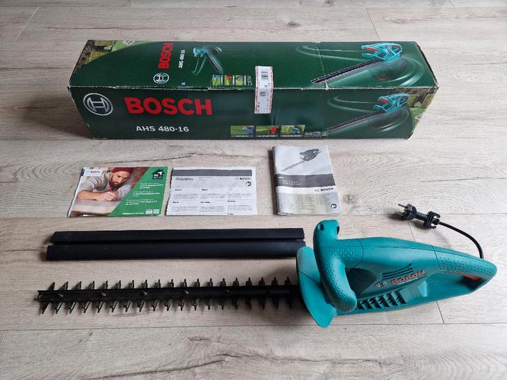 Bosch heggeschaar AHS 480-16, Tuin en Terras, Heggenscharen, Zo goed als nieuw, Elektrisch, Ophalen of Verzenden