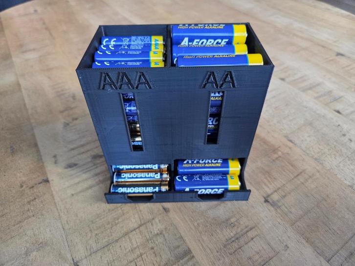 Batterijhouder - batterijbakje - batterij opbergdoos, Doe-het-zelf en Verbouw, Kratten en Dozen, Nieuw, Doos, Minder dan 50 cm