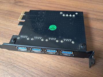 USB PCIe kaart - 4x USB-A / USB3.0 beschikbaar voor biedingen