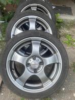 4 Audi Quattro Dezent velgen + Michelin banden, Banden en Velgen, 17 inch, Ophalen of Verzenden, Personenwagen