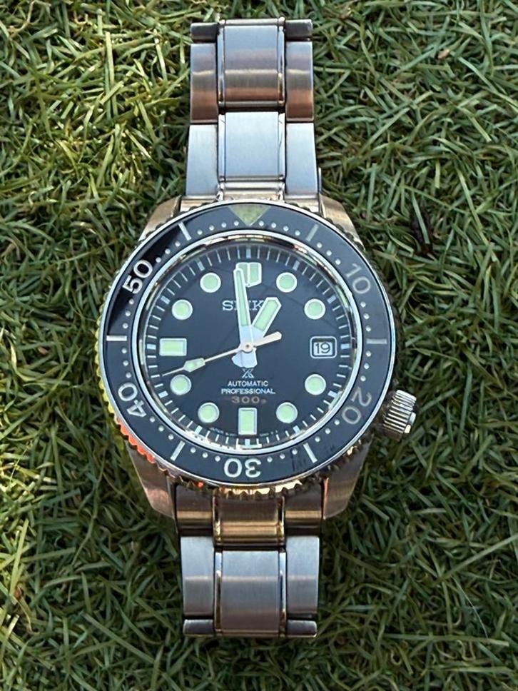 Seiko Marinemaster SLA021J1 - Full Set, Zeer Nette Staat, Sieraden, Tassen en Uiterlijk, Horloges | Heren, Zo goed als nieuw, Polshorloge