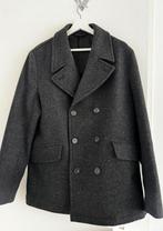 Ted Baker donkergrijze heren winterjas(wol) kerst cadeau, Ophalen of Verzenden, Zo goed als nieuw, Grijs
