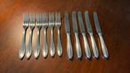 BSF , zwaar verzilverd lunch bestek, model platina, Ophalen of Verzenden