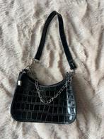 Zwart Schoudertasje, Sieraden, Tassen en Uiterlijk, Tassen | Damestassen, Ophalen, Zo goed als nieuw, Zwart, Schoudertasje