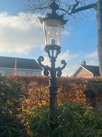 Lantaarnpaal, Tuin en Terras, Buitenverlichting, Gebruikt, Staande lamp, Ophalen of Verzenden, Netvoeding