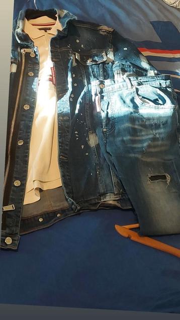 DSQUARED2 (Hele Outfit) Spijkerbroek &Vest.+Tommy Hilfiger beschikbaar voor biedingen