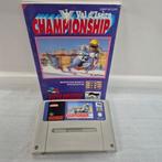 Val d'Isere Championship met handleiding voor de SNES, Spelcomputers en Games, Ophalen of Verzenden, X, X, X
