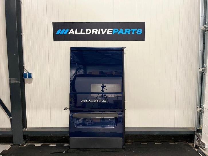 Fiat Ducato Linker achterdeur links H1 dicht blauw 53367588, Auto-onderdelen, Carrosserie en Plaatwerk, Deur, Achter, Links, Gebruikt