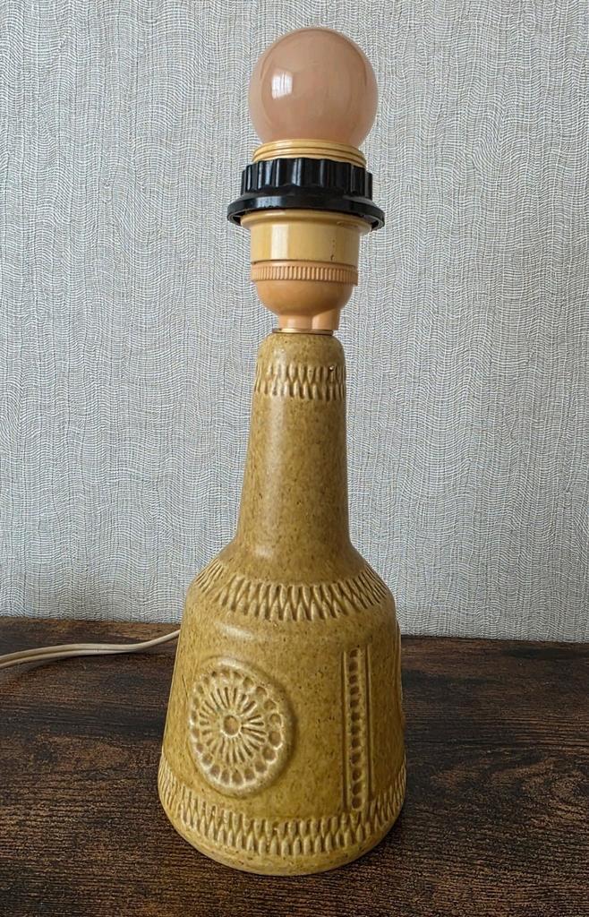 Vintage keramieke tafellamp van CLOOS & CO. No. 653  54 - 17, Antiek en Kunst, Antiek | Lampen, Ophalen of Verzenden