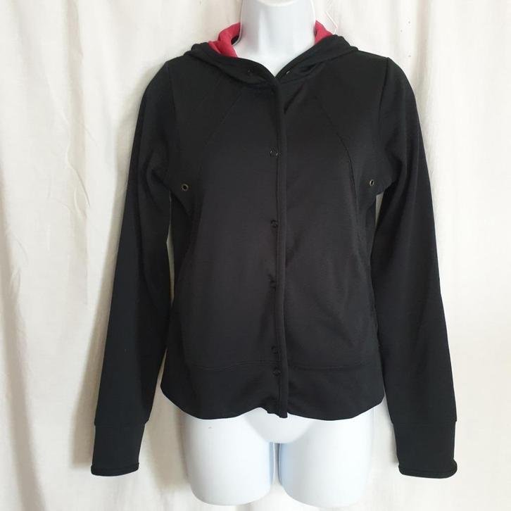 Stoer sportief zwrt vest/jack mt S merk Oxbow, Kleding | Dames, Truien en Vesten, Zo goed als nieuw, Maat 36 (S), Zwart, Verzenden