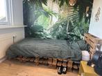 Houten pallet bed zelfgemaakt voor kind, Ophalen, 85 tot 100 cm, Gebruikt, Matras