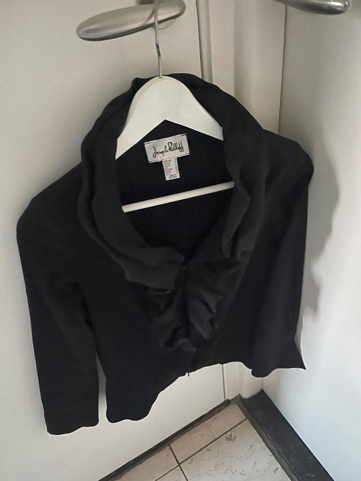 Joseph Ribkoff jasje maat 36, Kleding | Dames, Jasjes, Kostuums en Pakken, Zo goed als nieuw, Maat 36 (S), Zwart, Verzenden